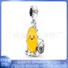 Pulsera Pandora S925 de Cobre Blanco Plateado para Mujer con Cuentas DIY Cuentas Sueltas Colgante de Cuenta Pulsera Regalo para Amante