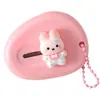 Cuchillo de Utilidad de Conejo de Dibujos Animados de Alta Apariencia en Colores Dulces, Cortador de Papel Lindo y Portátil para Niñas, Perfecto para Abrir Paquetes