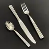 Vajilla de Gama Alta Transfronteriza con Cuchillo, Tenedor y Cuchara con Mango de Calabaza, Tenedor y Cuchara de Postre Estilo Occidental, Vajilla de Acero Inoxidable 304, Fábrica de Cuchillos y Tenedores para Steak