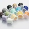 Cuerda de Cera 1mm Cordón de Cuero Pulsera Hilo Rollo Pequeño Cuerda de Cera 1mm Para Bisutería No Elástica Resistente al Desgaste Material para Accesorios de Joyería Paquete