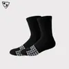 Calcetines de Baloncesto Altos para Hombre Base de Toalla Americana Tejido de Gasa Antideslizante Calcetines de Entrenamiento Absorbentes de Sudor Calcetines Deportivos Transfronterizos
