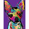 Pintura de Diamantes Cachorro Colorido Comercio Exterior Aliexpress Amazon DIY Punto de Diamante Fabricante Privado Venta al por Mayor Lleno de Diamantes