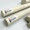 Placa PEEK antiestática preta com fibra de carbono, haste PEEK, nova placa/tubo PEEK de cor natural disponíveis para usinagem