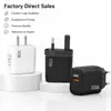 Carregador transfronteiriço 33W carregador USB único para celular 5V1A cabeça de carregamento europeia e americana britânica adaptador para pequenos eletrodomésticos