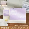 Calendario de Escritorio 2027 para Chequeo de Autodisciplina Planificador de Escritorio Creativo Portaplumas Adorno de Calendario Año del Cordero Calendario Corporativo Personalización