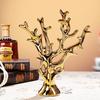 Adornos de la suerte para sala de estar, decoración del hogar, cerámica creativa, Jingdezhen, pasillo, marco antiguo, joyería, árbol de la fortuna, artesanías