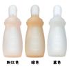 Biberón de Silicona para Bebé Biberón Tipo Exprimidor con Cuchara Cuchara Suave de Silicona para Cereales de Arroz Botella de Silicona Líquida Cuchara para Papilla de Arroz