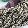 Cuentas de Ábaco de 2x4 mm Ágata Aventurina Ojo de Tigre Cuentas para Manualidades Joyería Cadena para Clavícula Pulsera Collar Accesorios