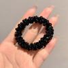 Exquisita Banda para el Cabello con Cuentas de Cristal, Pulsera Femenina para Dama, Liga para el Cabello, Diadema de Doble Propósito, Venta al por Mayor de Adornos para el Cabello con Cuerda para el Cabello 2025