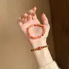 Pulsera de Piedra Solar Nanhong con Cuentas, Lujo Ligero, Sensación de Alta Gama, Pulsera Elegante, Nicho, Sencilla, Versátil, Joyería Elegante al por Mayor