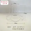 Estrutura para Abajur DIY Tecelagem com Corda Artesanal Abajur Suporte de Lâmpada Luminária de Mesa Redonda Quadrada Ferragens Acessórios de Estrutura de Ferro
