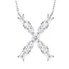 Moda de Comercio Exterior Estilo Ins Lujo Accesible Nicho Collar Transfronterizo Nuevo Collar de Plata 925 que No se Desvanece Accesorios para Mujer Verano