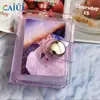Álbum de Fotos Mini Portátil DIY Polaroid de 1.0 pulgada y 2 pulgadas, Álbum de Fotos, Almacenamiento de Boletos de Cine, Postales, Fotos