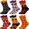 Calcetines de Halloween Personalizados para Hombres y Mujeres, Calcetines de Halloween con Ambiente Festivo, Calcetines de Media Pantorrilla, Calcetines Transfronterizos Europeos y Americanos