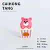 Palomitas de Animales 3D Simuladas Lindas Mascotas Creativas Accesorios DIY Colgante Hecho a Mano Adornos Pequeños de Escritorio Decoraciones