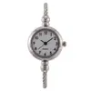 Procesamiento y Personalización Estilo Chic Femenino Literario Retro Pequeño Fresco Digital Pulsera Reloj Estudiante Reloj Femenino Tipo Abierto