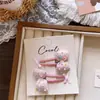 Ligas para el Cabello de Algodón Relleno con Moño de Colores Brillantes Estilo Coreano, Pinzas Gruesas Lindas para el Cabello de Niñas, Ligas Dulces con Moño, Anillos para el Cabello de Bebé