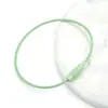 Llavero de Acero Inoxidable Chapado en Oro Real de 16 cm Pulsera de Acero de Titanio de Color Duradero Accesorios para Joyería Hecha a Mano DIY
