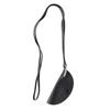 Bolso de Pecho Halter de Punto de Nicho Mini Accesorios Decorativos Portatarjetas de Gama Alta Bolsita para Llaves Collar de Cuero