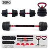 Juego de mancuernas ajustables ecológicas para uso doméstico, adecuado para hombres y mujeres, fitness en casa, levantamiento de pesas, sentadillas, equipo de entrenamiento de fuerza al por mayor