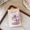 Tela Coreana Lindo Moño Flor Moño Hecho a Mano Pinza para el Cabello Infantil Pinza para el Cabello de Bebé Cabello Fragmentado Tocado