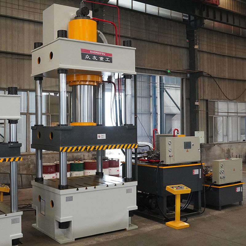 500T三梁四柱1104760带PLC触摸屏风冷 众友（5）