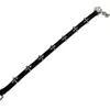 Collar Gargantilla de Cuero Negro con Cruz Negra Zhang Yuanying para Mujer, Gargantilla de Cuero de Doble Capa de Nicho Y2K