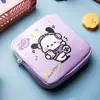 Bolsa Fofa Pacha para Guardar Absorventes Higiênicos para Meninas, Bolsa Portátil para Absorventes para Estudantes durante o Período Menstrual, Bolsa Menstrual de Grande Capacidade