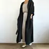 Vestido camisa casual de manga comprida outono 2023 transfronteiriço trench coat longo versátil