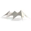 Toldo para Exteriores, Lona Impermeable y Protector Solar para Acampar, Exposiciones, Carpa Pulpo Loto de Pico Único/Doble/Triple Personalización
