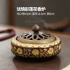 Quemador de incienso de esmalte quemador de incienso cloisonné de cerámica quemador de incienso de varilla quemador de incienso antiguo quemador de incienso quemador de sándalo adornos
