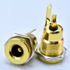 Enchufe DC bañado en oro 5521 5525 base DC de alta corriente DC-099 agujero de carga DC de 5,5 * 2,1 Reconocimiento CE