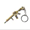 Shuo Jie Delta Mini Furia de Ares M4A1 Modelo de Pistola de Juguete Llavero Colgante