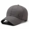 Sombrero de nuevo estilo para hombres de mediana edad, gorra de béisbol de color liso, versión coreana, versátil para primavera y otoño, sombrero solar casual para exteriores para hombres