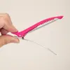 Wanmei Fabricante Pinza para Peluquería Pinza Divisoria Pinza de Posicionamiento Corte de Cabello Peluquería Pinza de Goma Coreana Sin Marca Pinza para Bordes de Peluquería