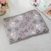 Manta Gruesa para Mascotas con Huellas de Pata de Franela, Manta para Perros y Gatos para Todas las Estaciones, Suministros para Mascotas, Venta al por Mayor