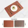 Manteles Accesibles Populares de Lujo, Esterillas Aislantes Domésticas de Gama Alta, Patrón de Tela, Manteles de Mesa a Prueba de Aceite, Posavasos de PVC, Manteles Individuales Occidentales Engrosados