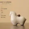 2025 Nova Classe Boutique Forno Ru Tem Dinheiro Zodíaco Cavalo Animal de Estimação para Chá Decoração de Ornamentos Cerâmicos Sala de Estar Casa