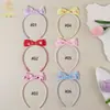 Nuevos accesorios para el cabello de bebé de estilo europeo y americano para niñas, lindos moños multicolor que no dañan el cabello, diademas, accesorios para el cabello, venta al por mayor