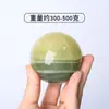 Adornos de Bola de Cristal Amarillo-Verde Natural, Bola de Fluorita Piedra Cruda Pulida Bola Feng Shui, Bola de Matriz de Siete Estrellas, Decoración de Escritorio al por Mayor