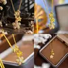 Item Quente do Xiaohongshu Ouro Areia Aro de Corrida Totalmente Cravejado com Diamantes Colar de Flor Luxo Leve Sensação de Alto Padrão Colar para Clavícula Presente para Namorada