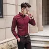 Camisa Blanca Casual de Manga Corta para Verano Camisa de Trabajo de Negocios para Hombre Vestido Profesional Azul Ropa para Hombre