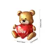 Dia dos Namorados Urso de Pelúcia Amor Balão Coração Amor Eu Te Amo Balão Casamento Pedido de Casamento Festa Decoração Arranjo