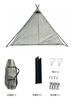 Tienda India Exterior Tienda Pirámide para Camping Impermeable Sombrilla Anti-Arañazos Tienda Puntiaguda Tienda para Camping Picnic