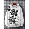 Moletom com Capuz Estampado Digitalmente de Anime Masculino 24 Pulôver com Capuz Transfronteiriço Casual e Versátil Masculino Europeu e Americano Solto