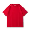Camisetas personalizadas de corte holgado sin hombros, Camisas publicitarias de manga corta, Camisas culturales, Uniformes de clase DIY de algodón puro, Ropa de trabajo, Ropa con logotipos impresos