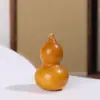 Enfeite de Cabaça Natural de Mão com Cabeça de Dragão, Casca Roxa, Macio ao Toque, Cabaça para Girar na Mão, Decoração Premium para Escritório, Atacado