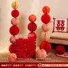 Set de Decoración para Habitación de Boda para Hombres y Mujeres, Habitación de Casa Nueva, Pared de Fondo para Dormitorio, Sala de Estar, Columna de Bola de Panal, Decoración de Boda
