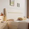 Panel de mesita de noche para cama individual se vende por separado, panel trasero de mesita de noche de 21 metros de ancho, panel trasero de madera maciza suave acolchado, se vende por separado