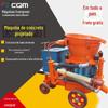 PZ-6 máquina de pulverização de concreto máquina de pulverização de suporte de cabo de ancoragem fundação de poço de pulverização máquina de pulverização de argamassa à prova de fogo máquina de pulverização